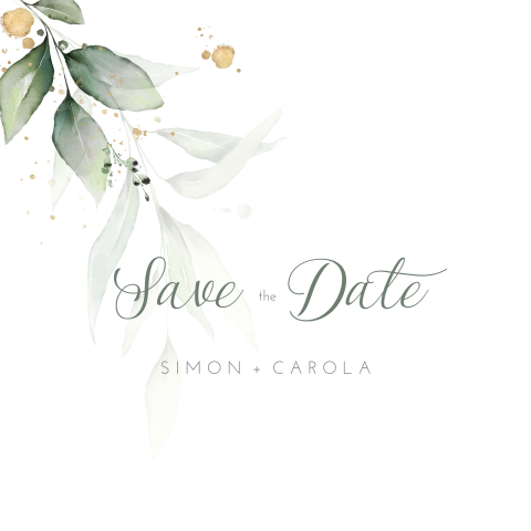 Save The Date Card